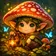 A colorful and abstract avatar design featuring geometric shapes and vibrant colors, ideal for a unique user profile picture.