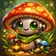 Unique fantasy creature avatar with vibrant colors and expressive features, suitable for user profiles.